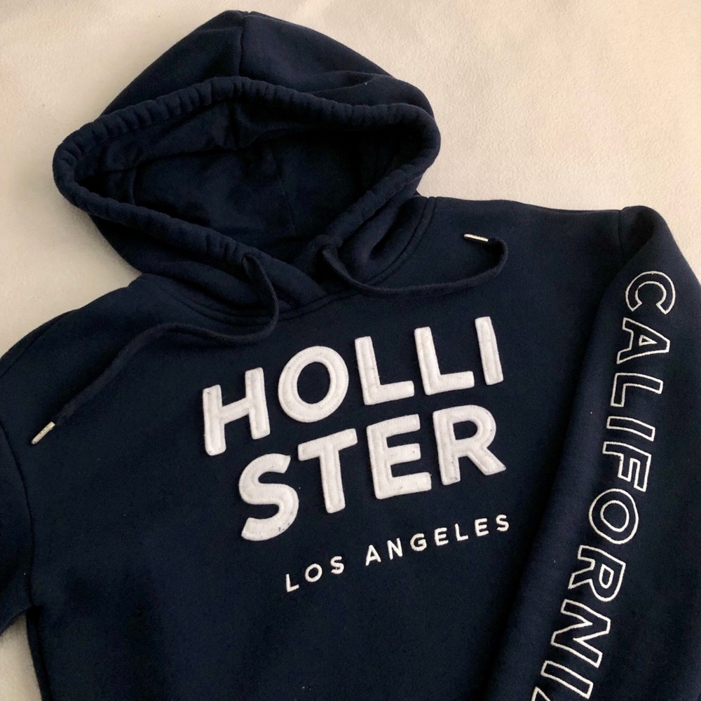 Hollister Logo Graphic Hoodie